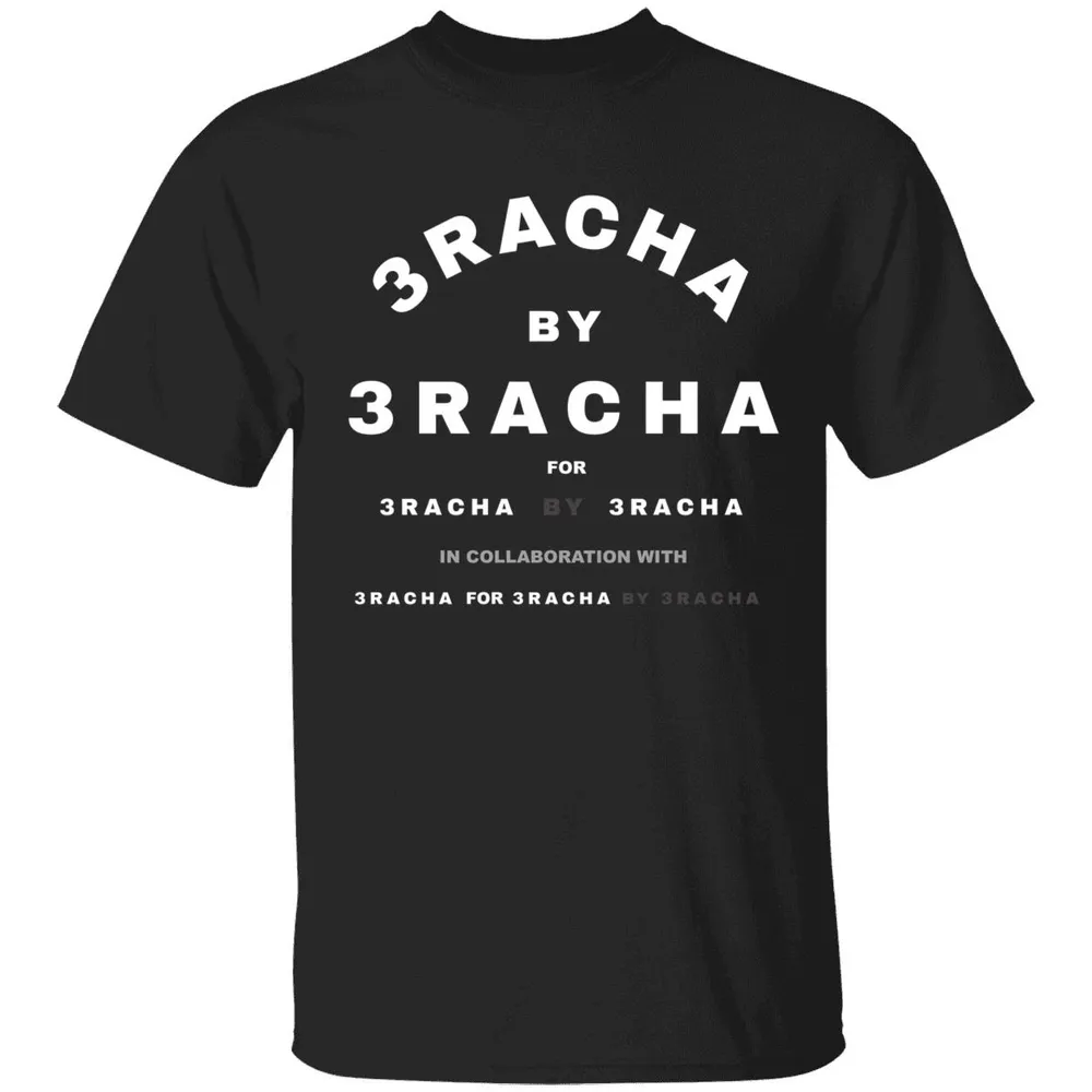 3 Racha By 3 Racha For 3 Racha By 3 Racha In Collaboration Shirt Unisex Standard T-Shirt black s