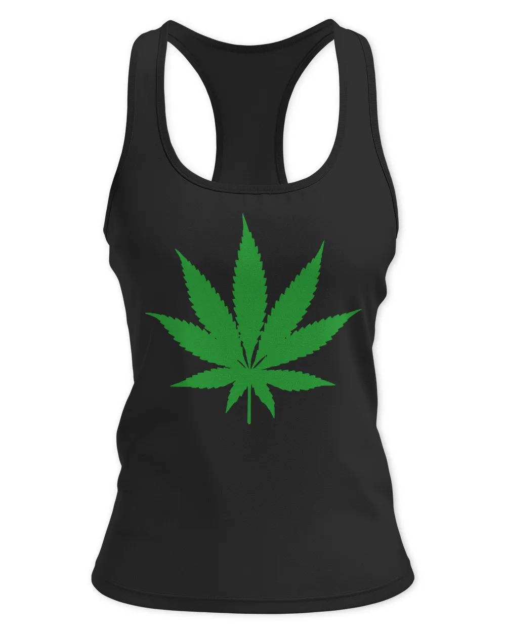 Hollywood Undead Merch D&G Leaf Shirt Women's Ideal Racerback Tank black xs