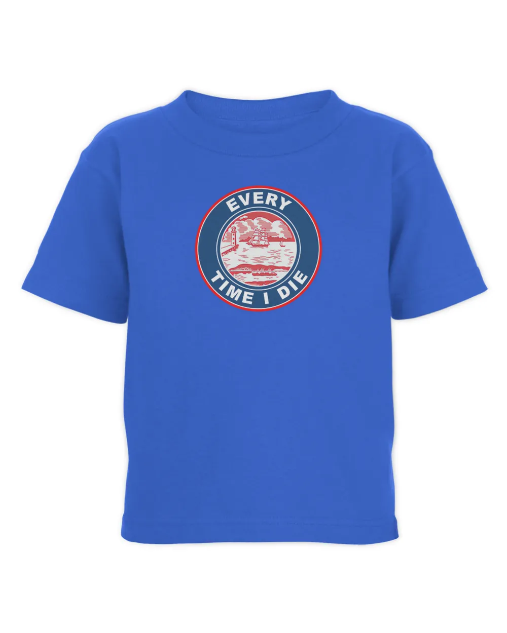 Every Time I Die Merch Buffalo Hardcore Shirt Toddler Cotton Jersey T-Shirt royal 2t