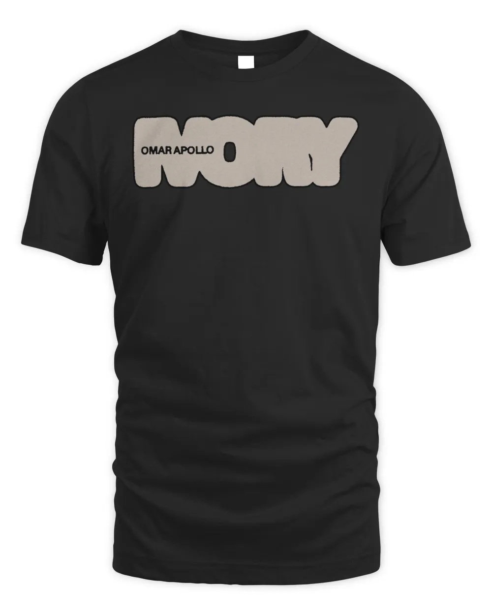 Omar Apollo Merch Ivory Blur Shirt Unisex Standard T-Shirt black s