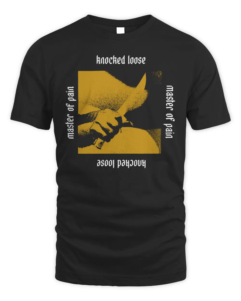 Knocked Loose Merch Master Of Pain Shirt Unisex Standard T-Shirt black s