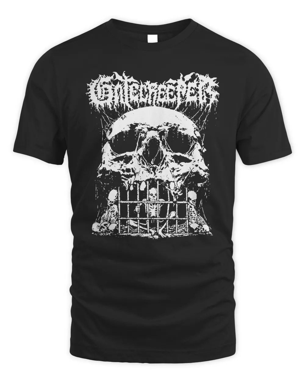 Gatecreeper Merch Prison Mouth Shirt Unisex Standard T-Shirt black s