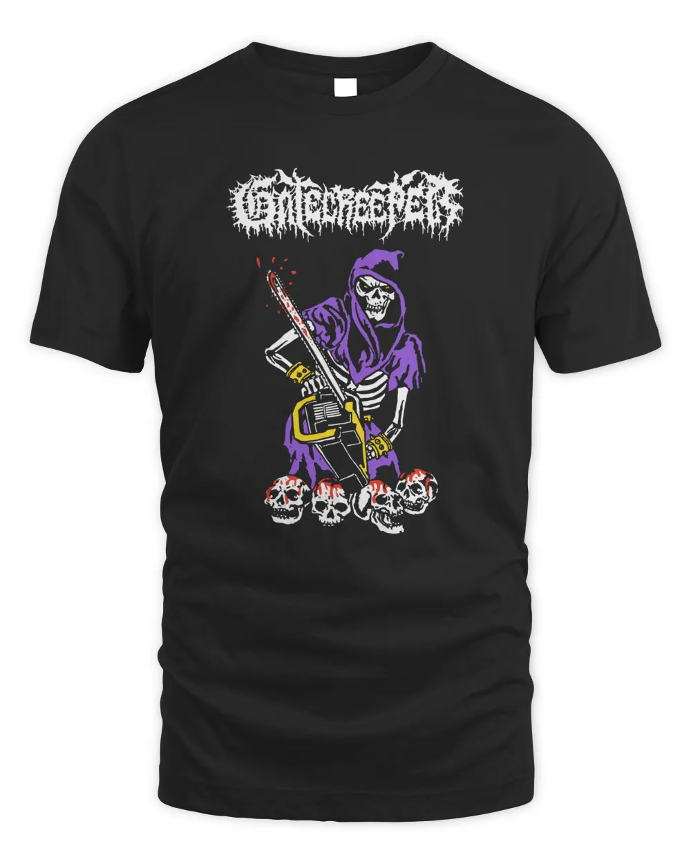 Gatecreeper Merch Chainsaw Shirt Unisex Standard T-Shirt black s