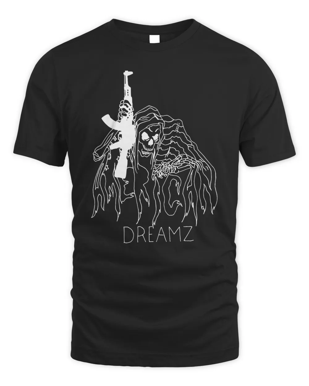 Tom Macdonald Merch American Dreamz Reaper Shirt Unisex Standard T-Shirt black s