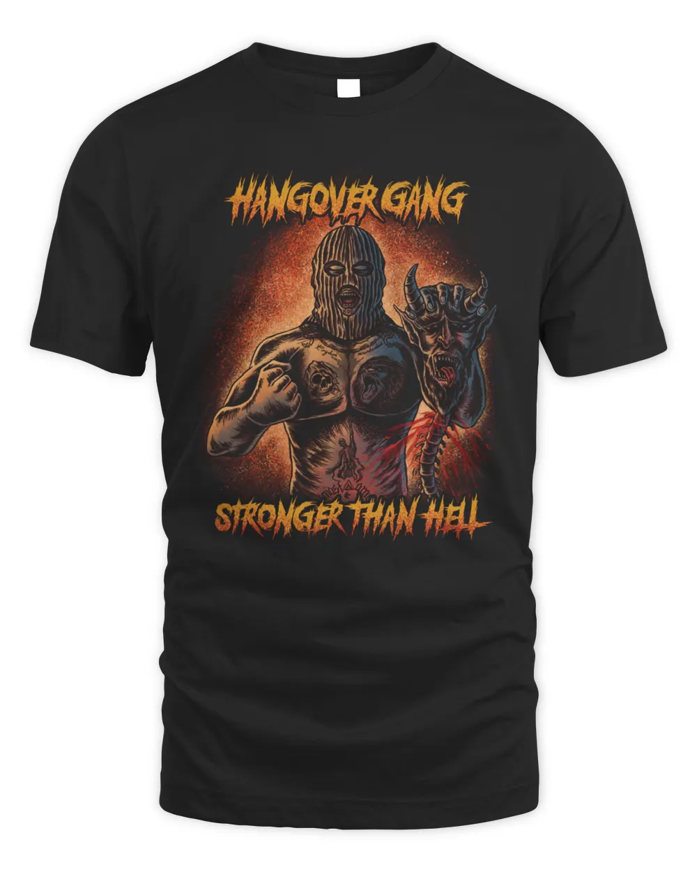 Tom Macdonald Merch Stronger Than Hell Shirt Unisex Standard T-Shirt black s