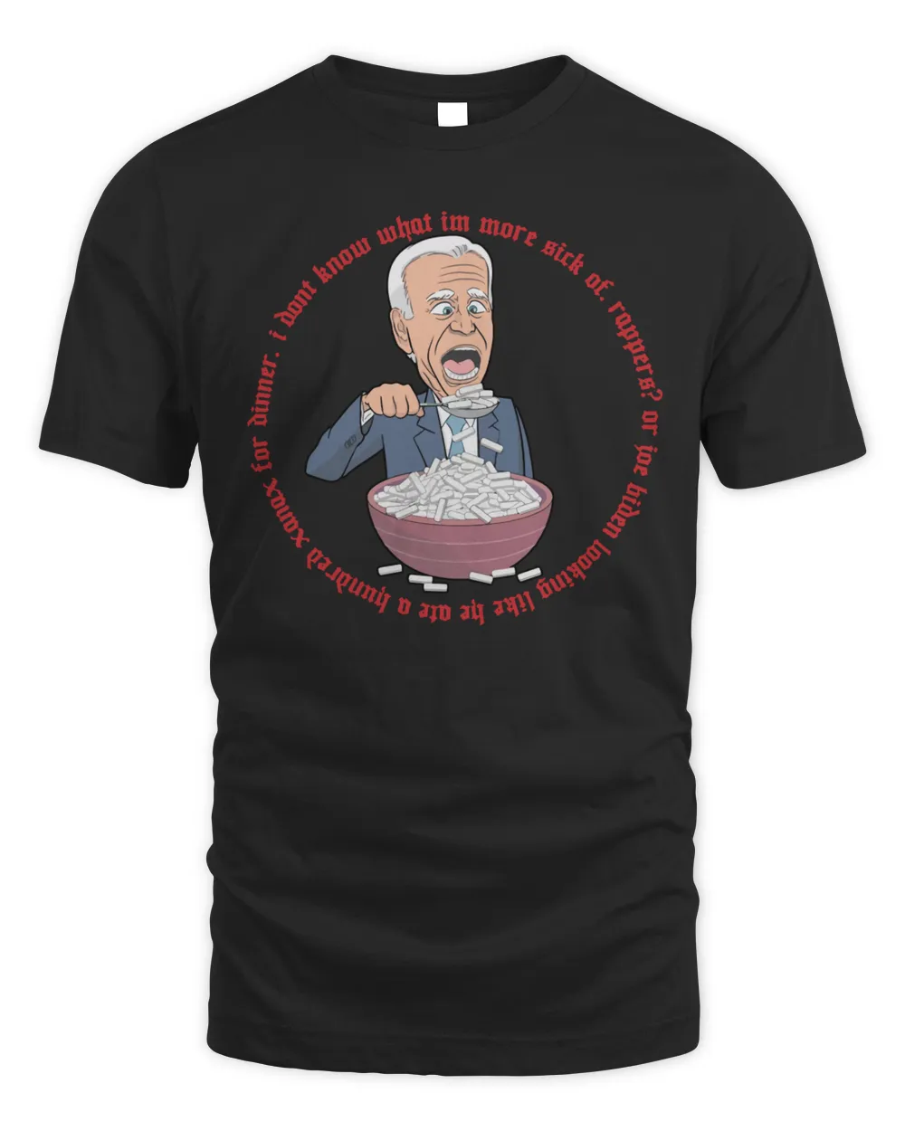 Tom Macdonald Merch I Dont Know What I'm More Sick Uhhhh Shirt Unisex Standard T-Shirt black s