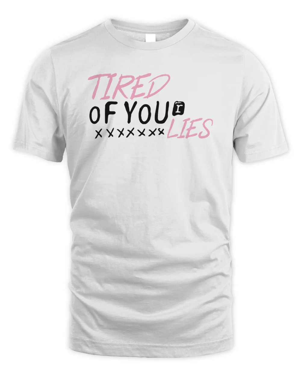Gavin Magnus Merch Tired Of Your Lies Shirt Unisex Standard T-Shirt white s