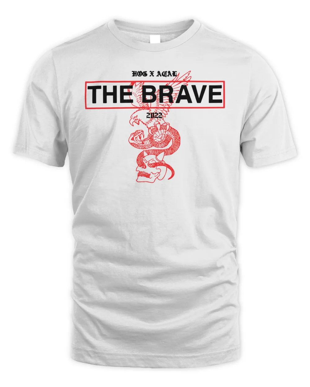 Tom Macdonald Merch The Brave Eagle T-Shirt Unisex Standard T-Shirt white s