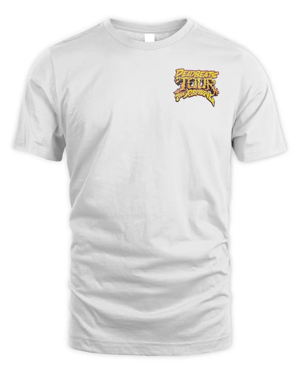 Zeds Dead Merch Deadbeats The Revival 2021 Tour Shirt Unisex Standard T-Shirt white s