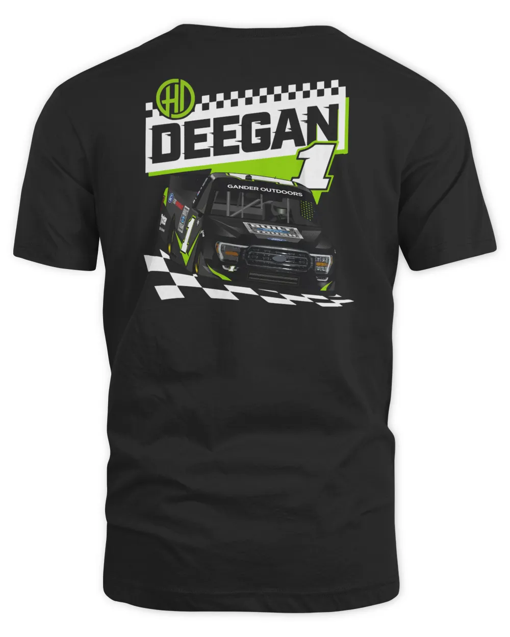 Hailie Deegan Merch Ford Truck Shirt Unisex Standard T-Shirt black s