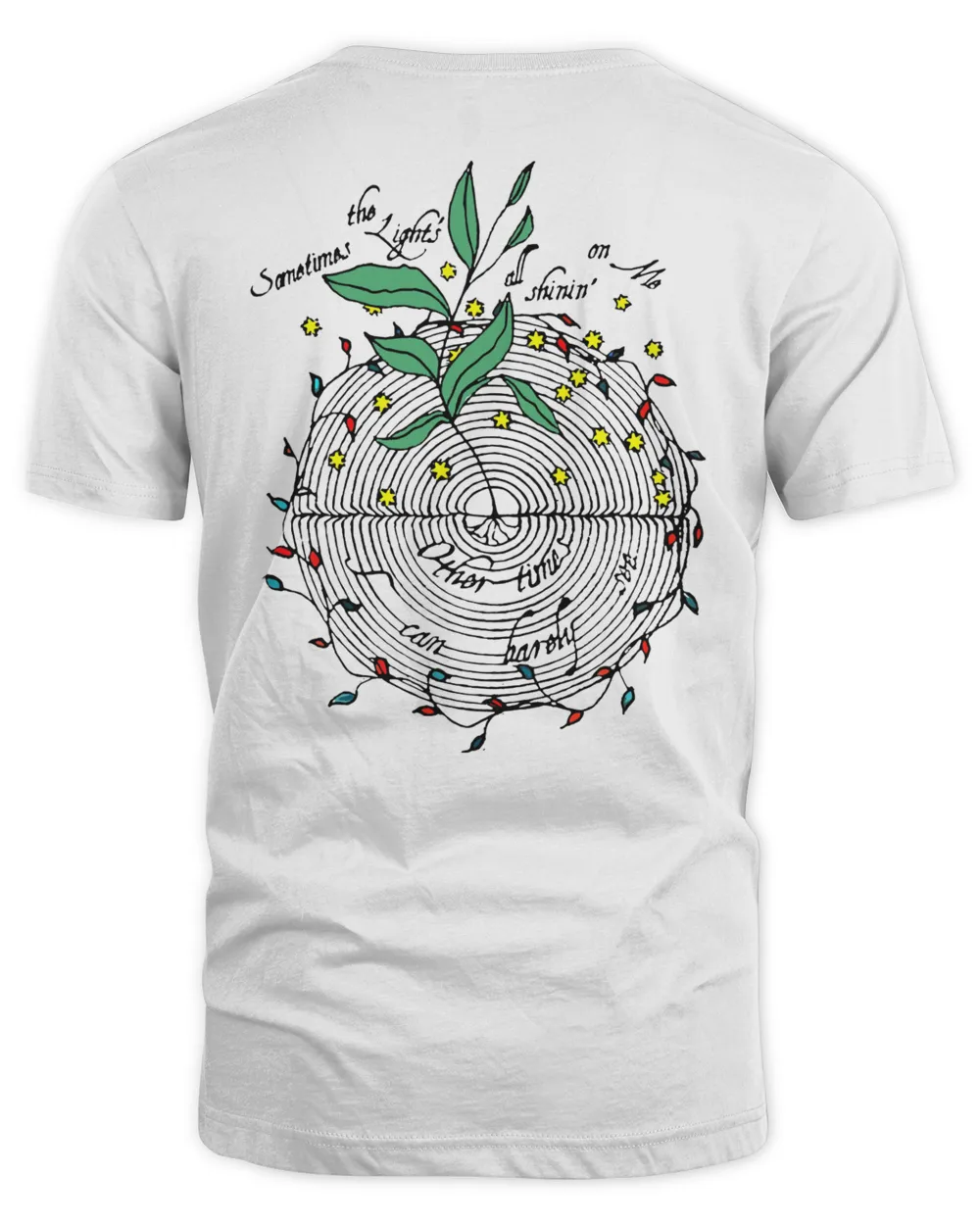 Grateful Dead Merch Truckin Shirt Unisex Standard T-Shirt white s