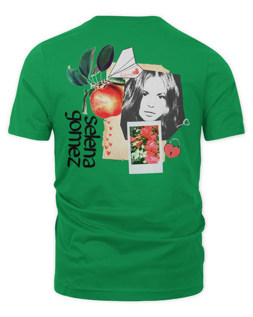 Selena Gomez Merch Paper Plane TShirt Unisex Premium T-Shirt kelly-green s