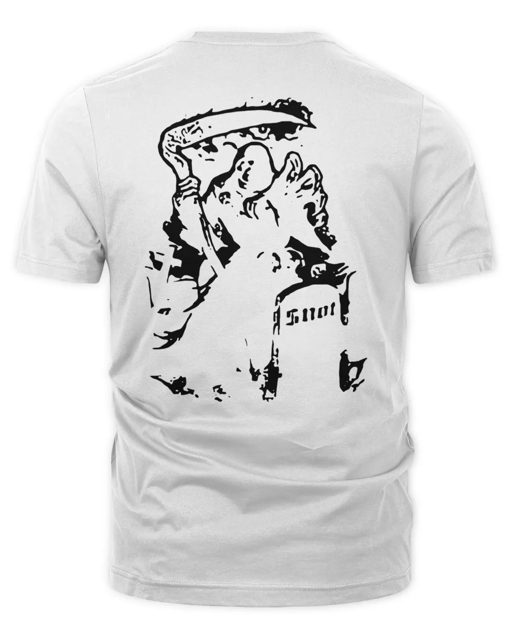 $not Merch Reaper Shirt Unisex Premium T-Shirt white s