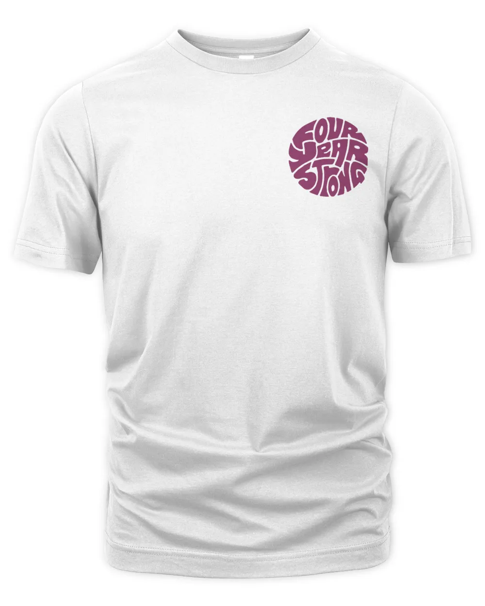 Four Year Strong Merch Warrior Scuba Shirt Unisex Premium T-Shirt white s