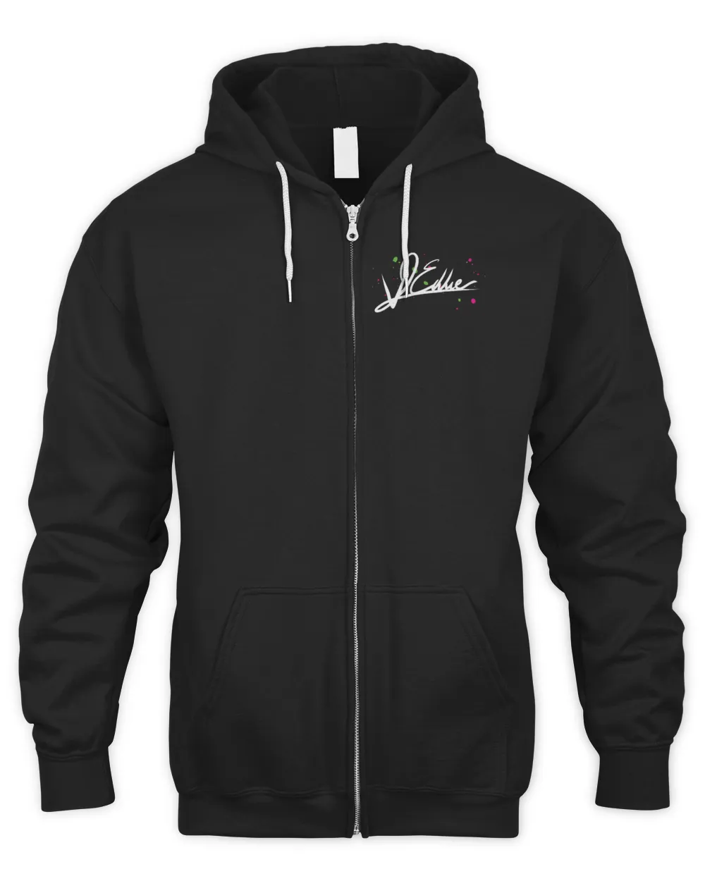 Eddievr Merch Five Million Shirt Men's Zip Hoodie black s