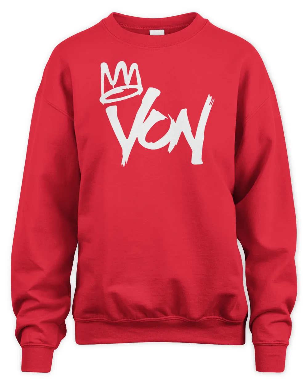 King Von Merch Von T-Shirt Unisex Sweatshirt red s