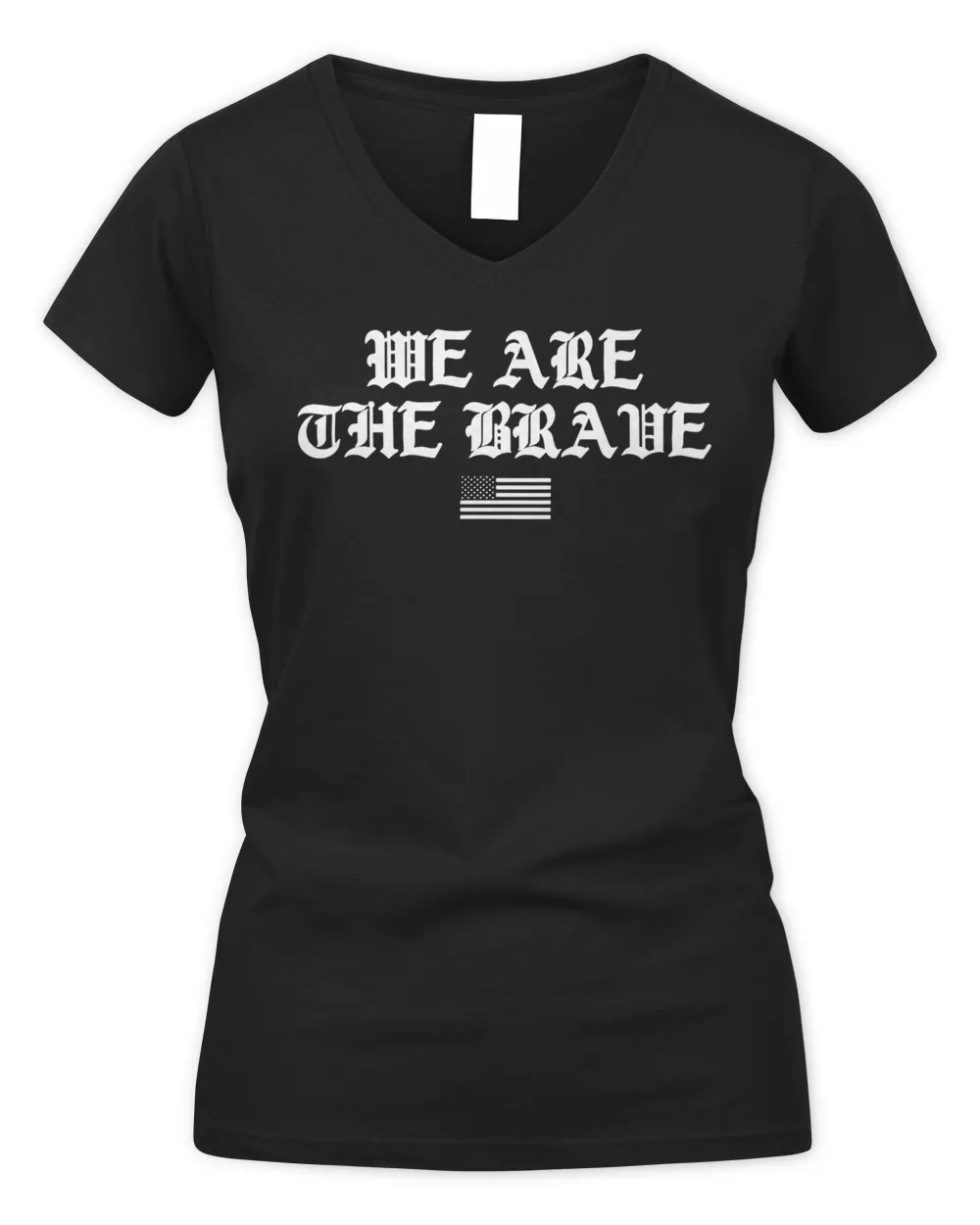 Tom Macdonald Merch We Are The Brave Shirt Women's V-Neck T-Shirt black s