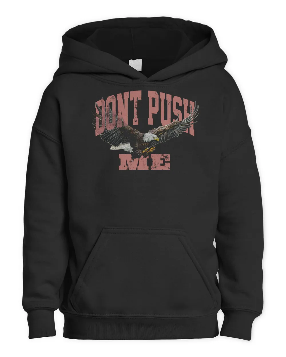 Chris Delia Merch Dont Push Me Shirt Kids Pullover Hoodie black xs
