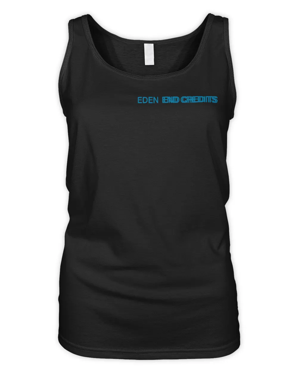 Eden Merch End Credits Anniversary Shirt Women's Tank Top black s