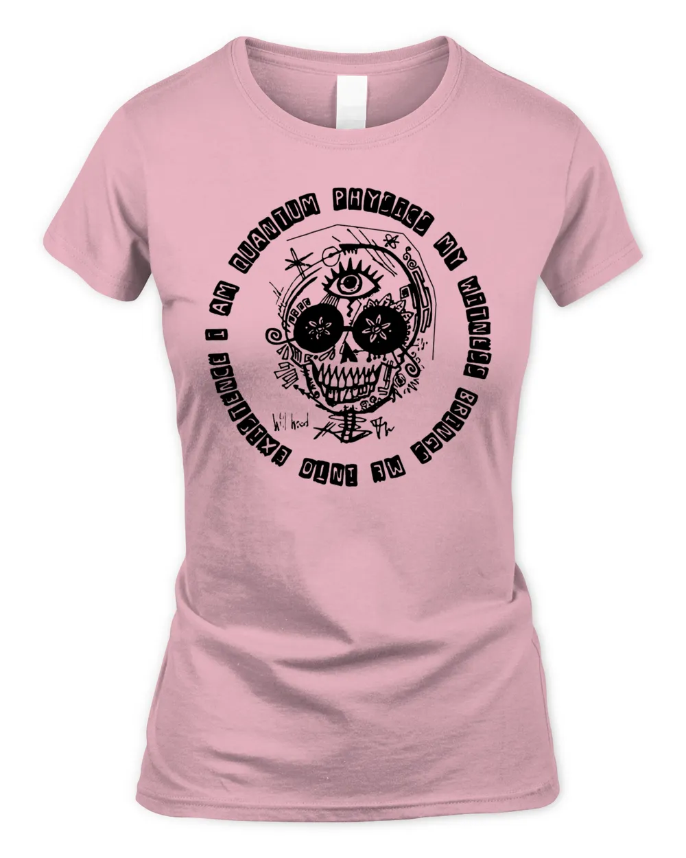 Will Wood Merch I Me Myself Shirt Women's Standard T-Shirt light-pink s