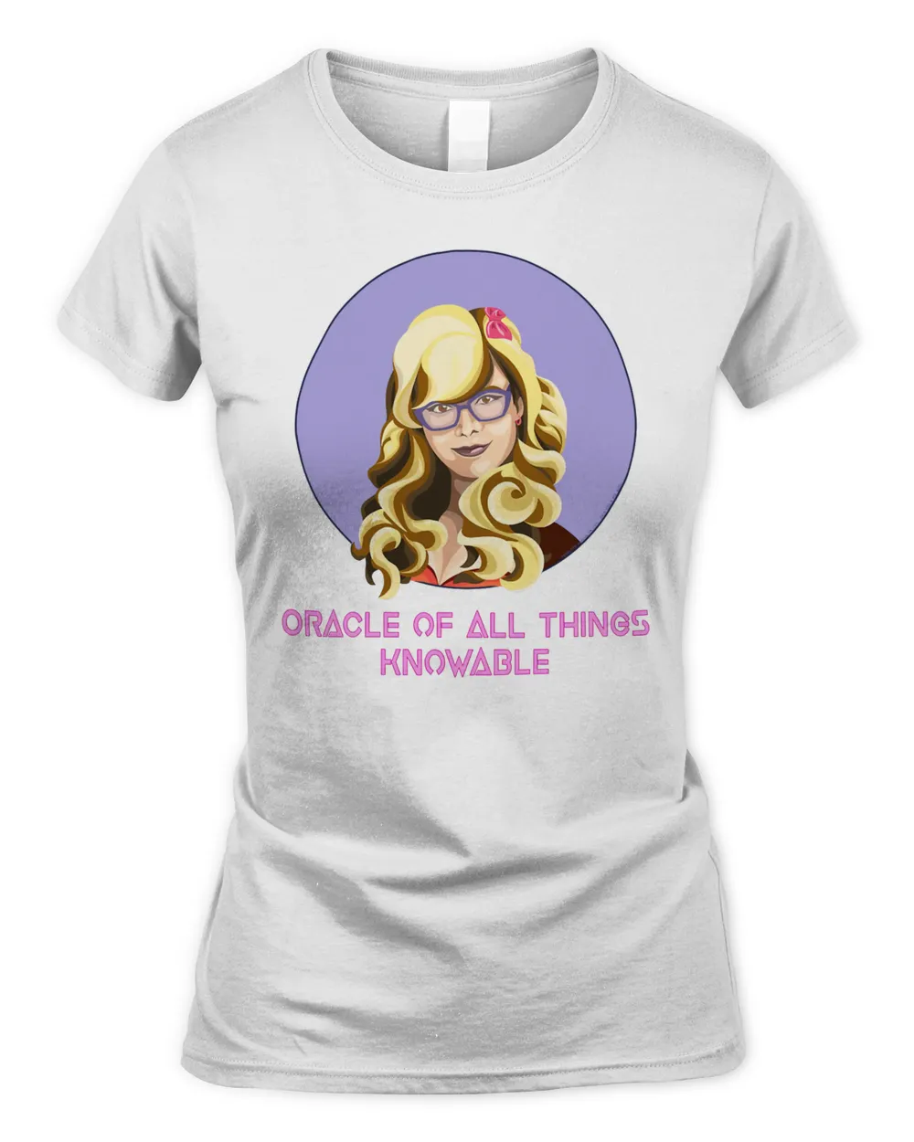 Criminal Minds Merch Penelope Garcia Oracle Of All Things Knowable Classic Shirt Women's Standard T-Shirt white s
