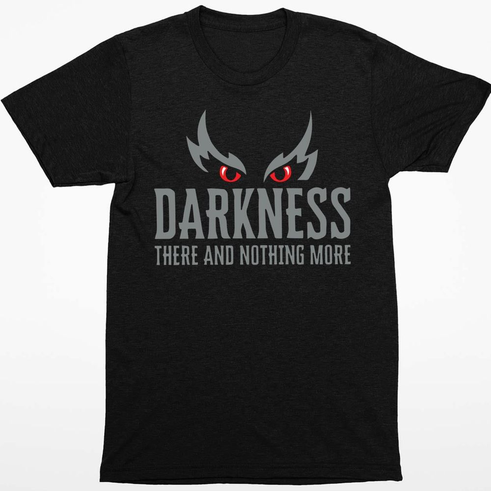 Lamar Jackson Darkness There And Nothing More Shirt Unisex Standard T-Shirt black s