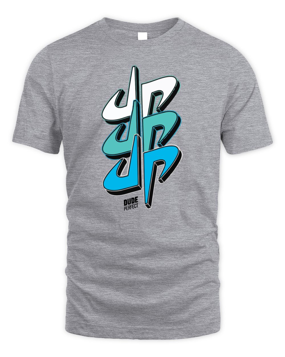 Dude Perfect Merch Triple Threat Shirt Unisex Standard T-Shirt sport-grey s
