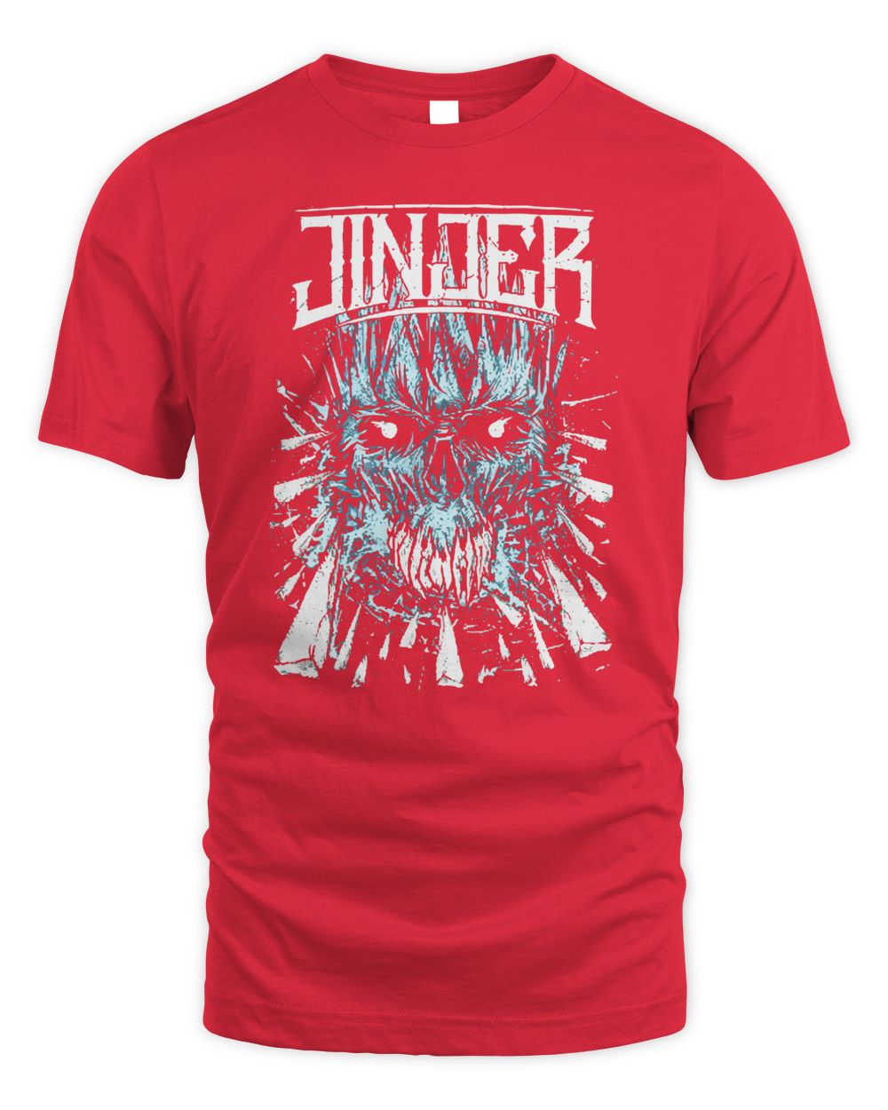 Jinjer Merch Breathe in Shirt Unisex Standard T-Shirt red 