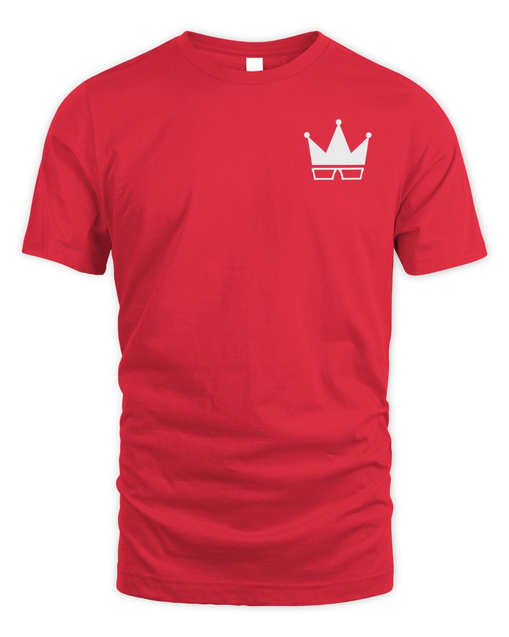 Framerate Merch Crown Shirt Unisex Standard T-Shirt red 