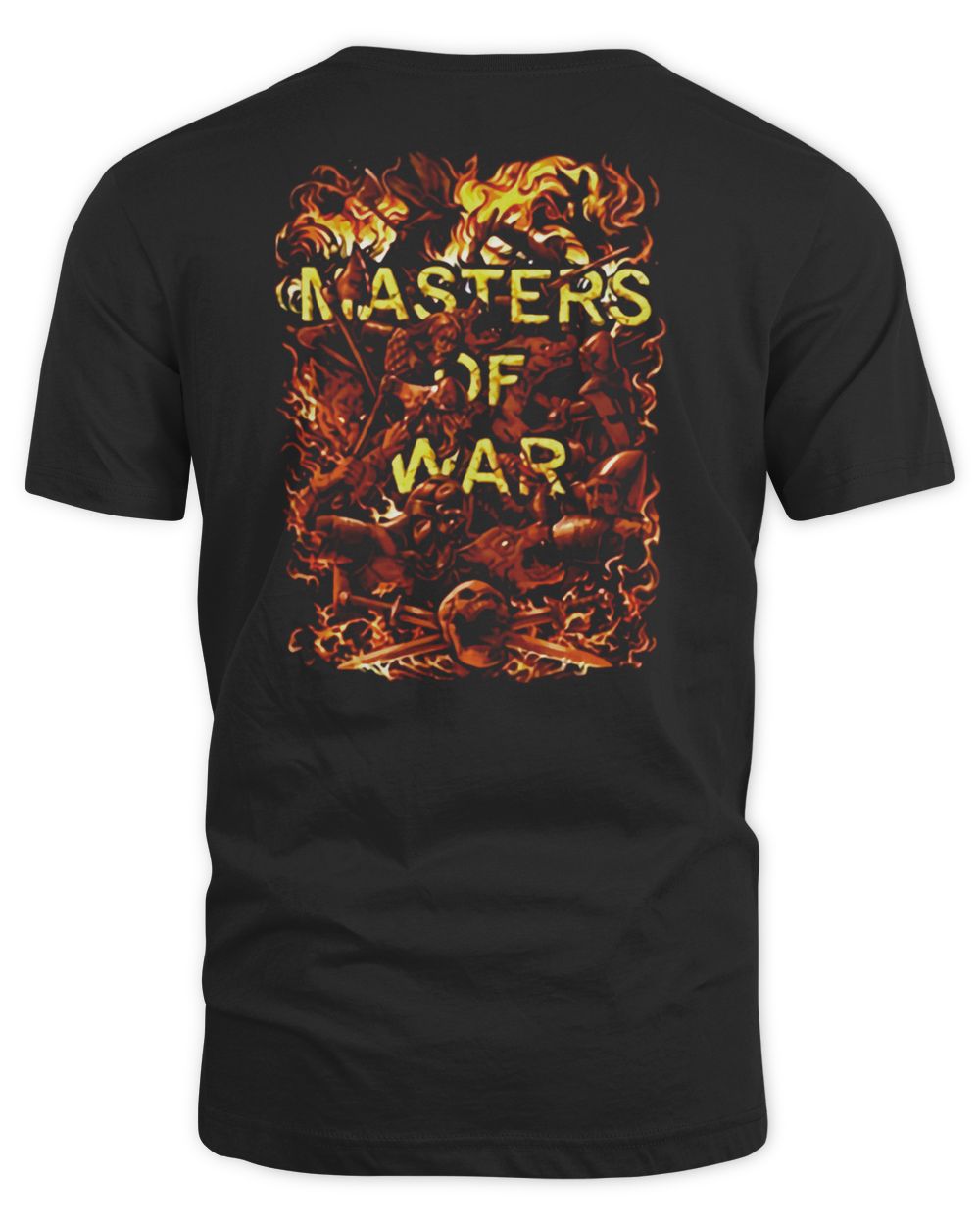 Amon Amarth Merch Masters Of War Shirt Unisex Standard T-Shirt black s