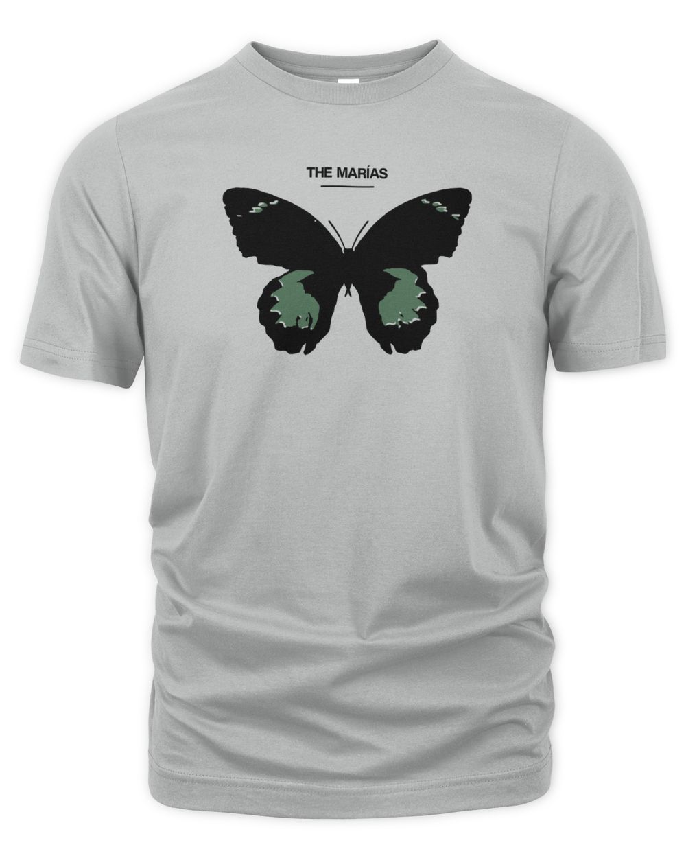 The Marias Merch Butterfly Baby Shirt Unisex Premium T-Shirt silver 
