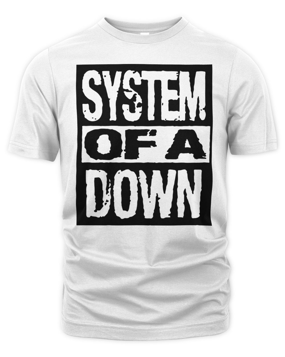 Soad Merch System Stack Shirt Unisex Premium T-Shirt white 