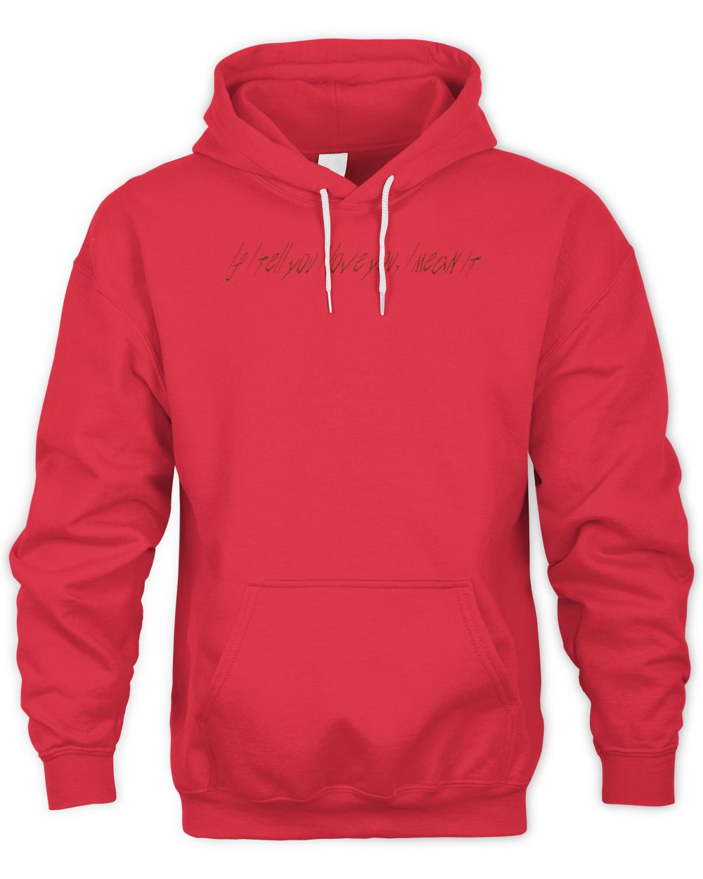 King Von Merch Demon T-Shirt Unisex Hoodie red s