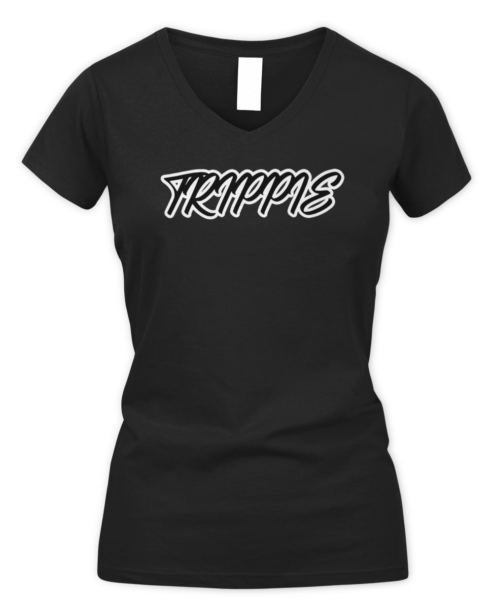 Trippie Redd Merch Trippie Viktory Shirt Women's V-Neck T-Shirt black s