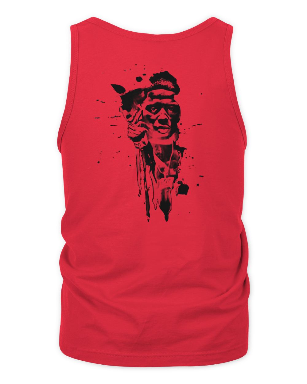Pooh Shiesty Merch Back In Blood T-Shirt Men's Tank Top red s