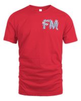 The Weeknd Merch Dawn Fm Cover Shirt Unisex Standard T-Shirt red 