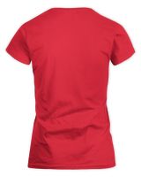 Criminal Minds Merch Bau Logo Classic Shirt Women's Soft Style Fitted T-Shirt red 