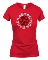 Demolition Ranch Merch Red Hot Demo Shirt Women's Soft Style Fitted T-Shirt red 