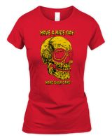 Tom Macdonald Merch Have A Nice Day Shirt Women's Soft Style Fitted T-Shirt red 
