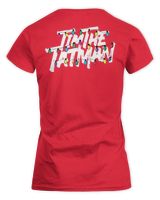 Timthetatman Merch Tatman Lights T-Shirt Women's Soft Style Fitted T-Shirt red 