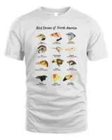 Birdsarentreal Merch Drone Field Guide Shirt Unisex Standard T-Shirt white s