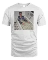 Oliver Tree Merch Cash Bath Tub Meme T-Shirt Unisex Standard T-Shirt white s