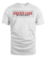 Knocked Loose Merch Dead Ringer Shirt Unisex Standard T-Shirt white s