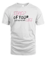 Gavin Magnus Merch Tired Of Your Lies Shirt Unisex Standard T-Shirt white s