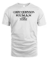 Cody Johnson Merch Human The Double Album Shirt Unisex Standard T-Shirt white s