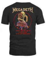 Megadeth Merch Peace Sells Vintage Shirt Unisex Standard T-Shirt black s