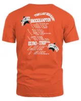 Brockhampton Merch The Last Hoo Rah Shirt Unisex Standard T-Shirt orange s