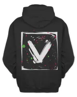 Eddievr Merch Five Million Shirt Men's Zip Hoodie black s