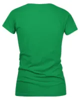 Tj Hunt Merch Signature Shirt Women's V-Neck T-Shirt irish-green s