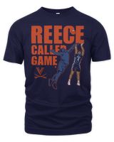 Uva Basketball Reece Beekman Called Game Shirt Unisex Premium T-Shirt navy s